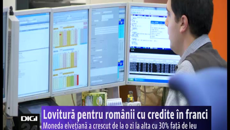 Lovitura pentru romanii cu credite in franci Imagine