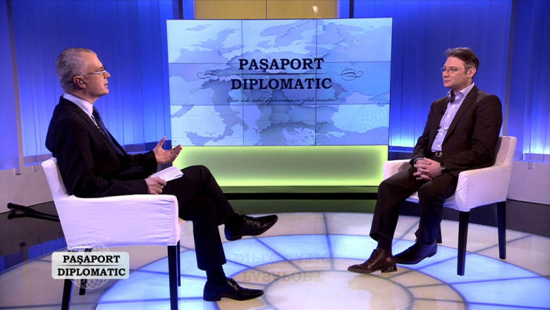Luca Niculescu, noua gazda a emisiunii „Pasaport diplomatic” Imagine