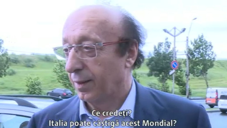Luciano Moggi, fostul presedinte al lui Juventus Torino, ar putea prelua managementul clubului Dinamo Imagine