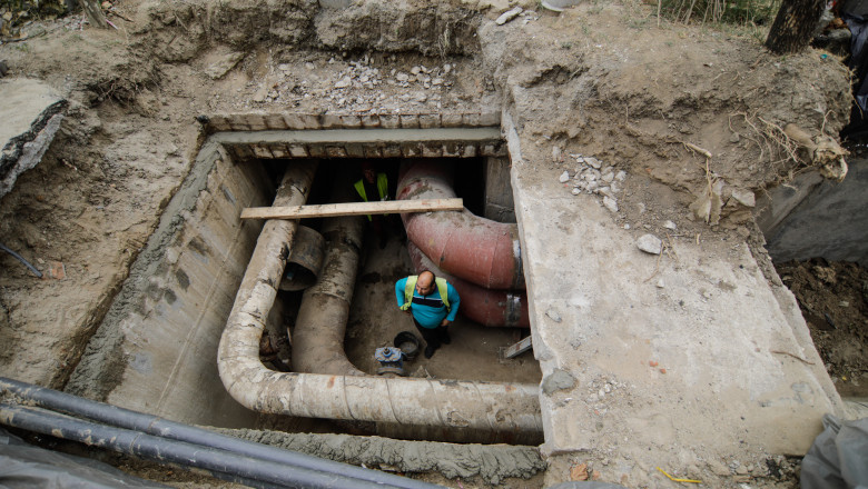 Lucrari de reparatii pregatitoare pentru sezonul de incalzire 2022 - 2023 in mai multe zone din Capitala Imagine
