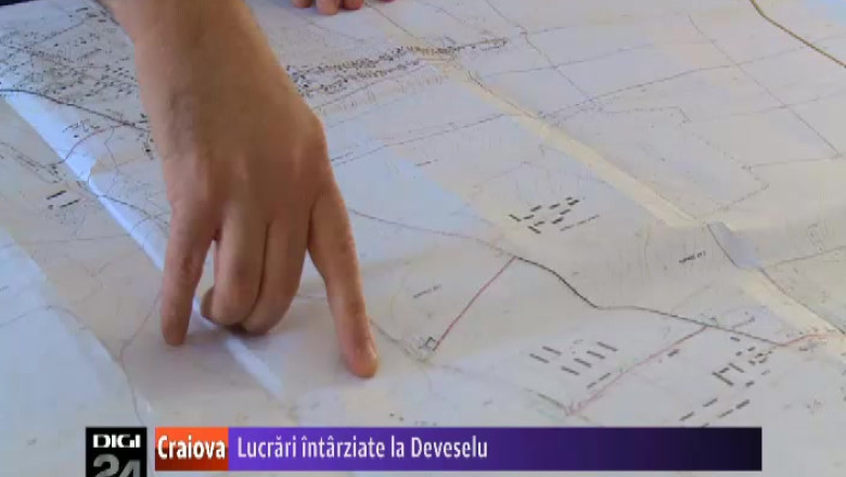 Lucrarile de infrastructura din comuna olteana Deveselu, intarziate Imagine