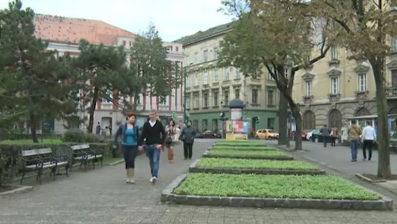 Lucrarile in centrul istoric al Timisoarei intarzie. Timisorenii nu sunt deloc surprinsi! Imagine