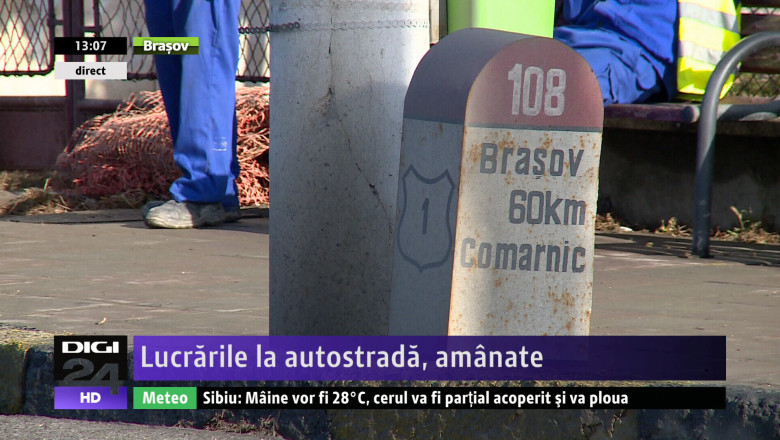 Lucrarile la autostrada, amanate Imagine