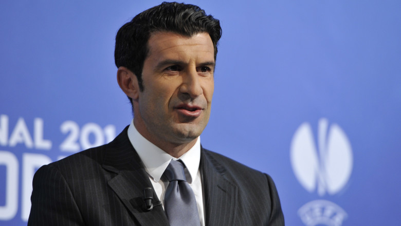 Luis Figo candideaza la presedintia FIFA Imagine