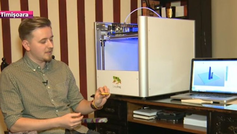 Lumea, copiata cu imprimante 3D. Cativa timisoreni i-au inteles rapid utilitatea Imagine