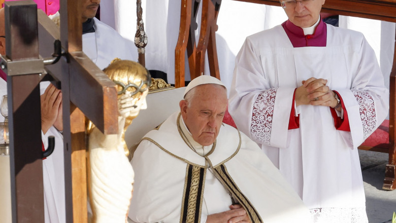 „Lumea se prabuseste”, avertizeaza papa Francisc. „Semnele schimbarilor climatice sunt din ce in ce mai evidente” Imagine
