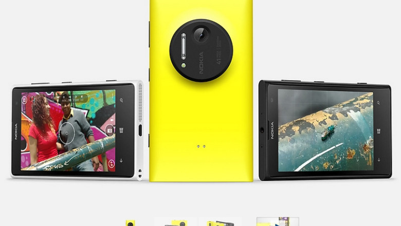 Lumia 1020, smartphone-ul cu care Nokia incearca sa isi ajunga din urma competitorii, a fost lansat Imagine