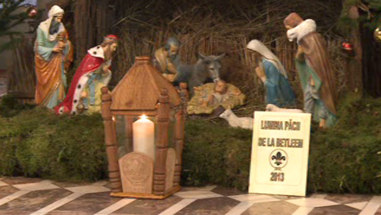 Lumina pacii de la Betleem a ajuns la Iasi Imagine