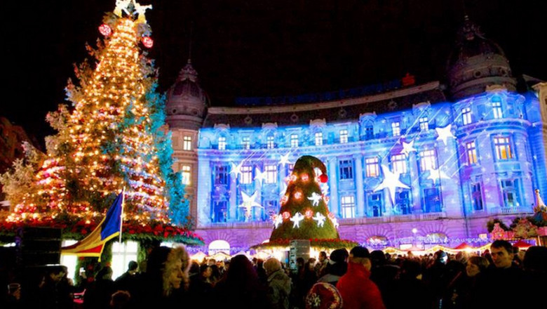 Luminile de Craciun din Bucuresti se aprind mai devreme: in 29 noiembrie Imagine