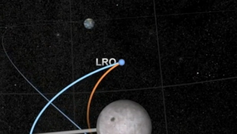 Luna, lovita de un meteorit. Explozia, vizibila de pe Terra Imagine