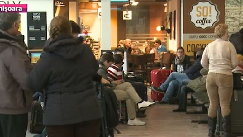 Lungul drum spre tara adoptiva. S-a incheiat concediul pentru multi dintre romanii care lucreaza peste hotare Imagine