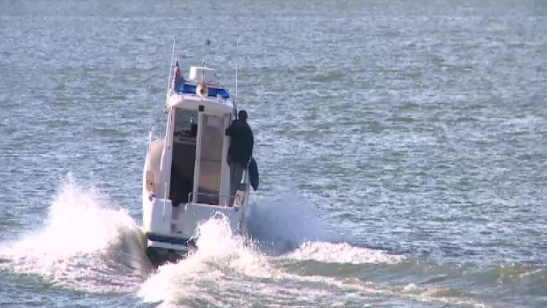 Lupta contra migratiei ilegale. Politia de Frontiera Mehedinti verifica atent traficul fluvial. Imagine