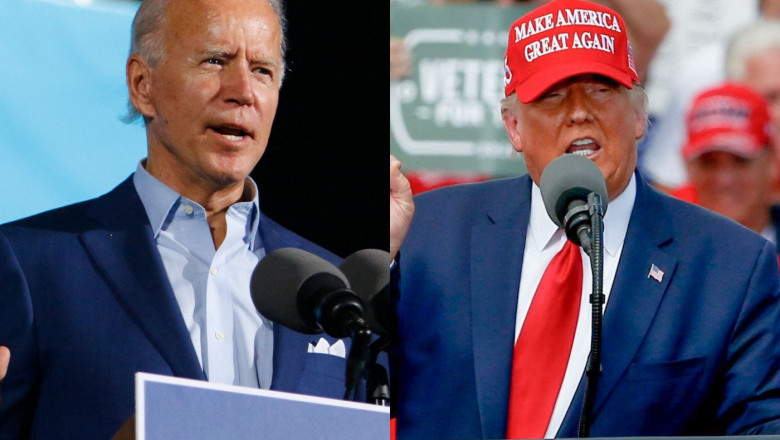Lupta stransa intre Biden si Trump. Cei doi sunt la egalitate in cursa pentru alegerile prezidentiale (sondaj Reuters/Ipsos) Imagine