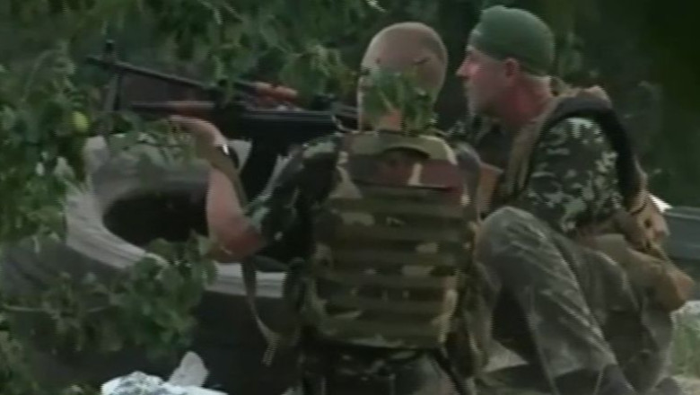 Lupte dure in estul Ucrainei. Trei soldati ai Kievului si-au pierdut viata in confruntarile cu separatistii Imagine