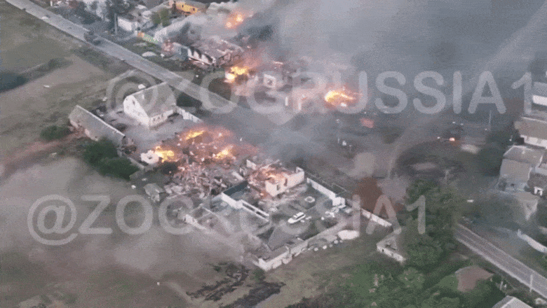 Lupte haotice de blindate in Kursk: doua vehicule rusesti ajung sa traga unul in altul in incercarea de a lovi o masina ucraineana Imagine