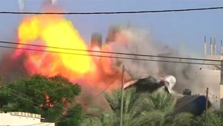 Lupte tot mai intense intre Israel si Hamas: bilantul victimelor a depasit 50 de persoane. Reuniune de urgenta a Consiliului de Securitate ONU Imagine