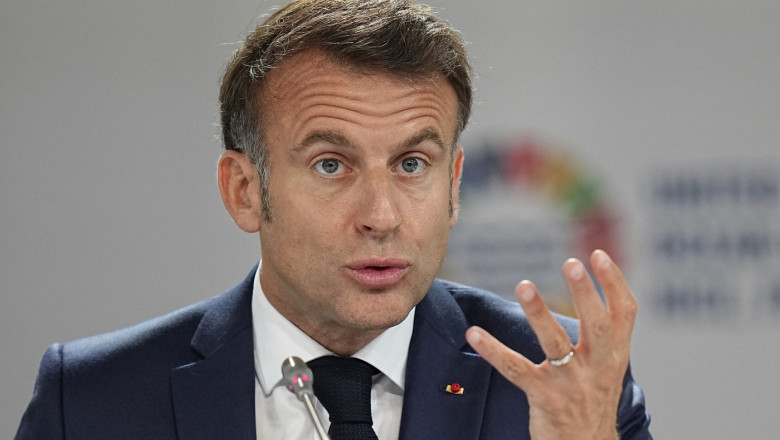 Macron avertizeaza asupra unui „dezastru anuntat" in Fasia Gaza si cere o misiune coordonata de ONU Imagine