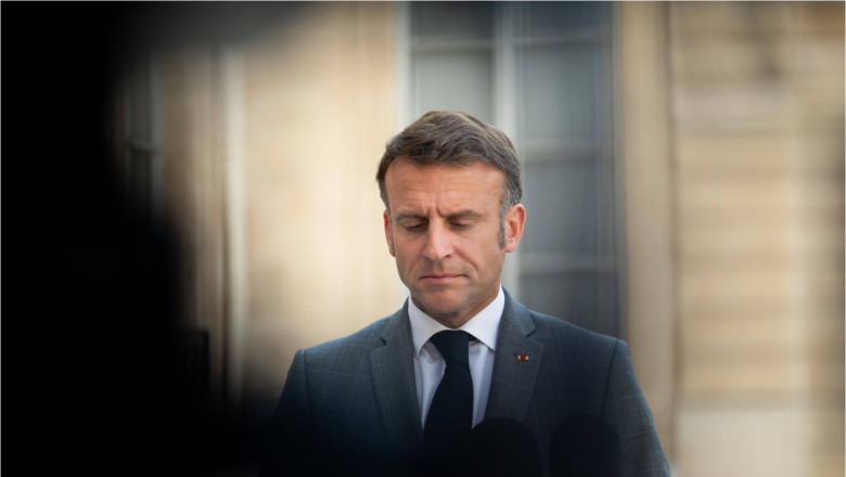 Macron avertizeaza ca in Franta ar putea izbucni un „razboi civil” daca partidele extremiste castiga alegerile anticipate Imagine