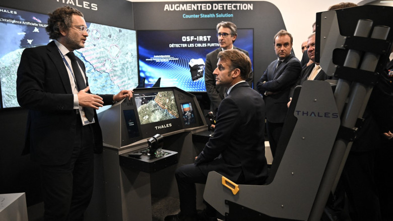 Macron cere un SpaceX european pentru a contracara imperiul lui Elon Musk: „Spatiul e noua masura a puterii internationale” Imagine