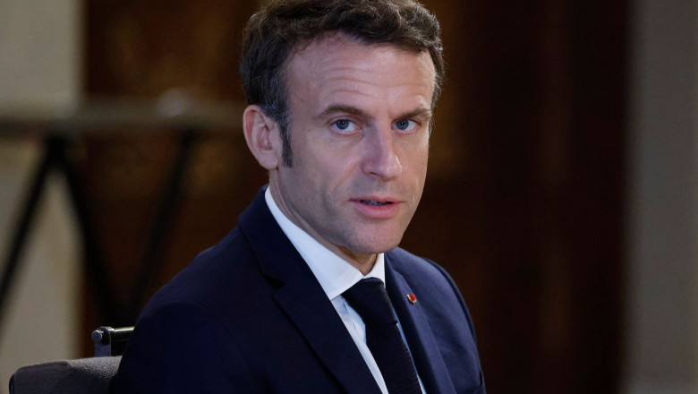 Macron, despre razboiul din Ucraina: Acum nu este timpul pentru negocieri, acum este timpul pentru actiuni militare Imagine