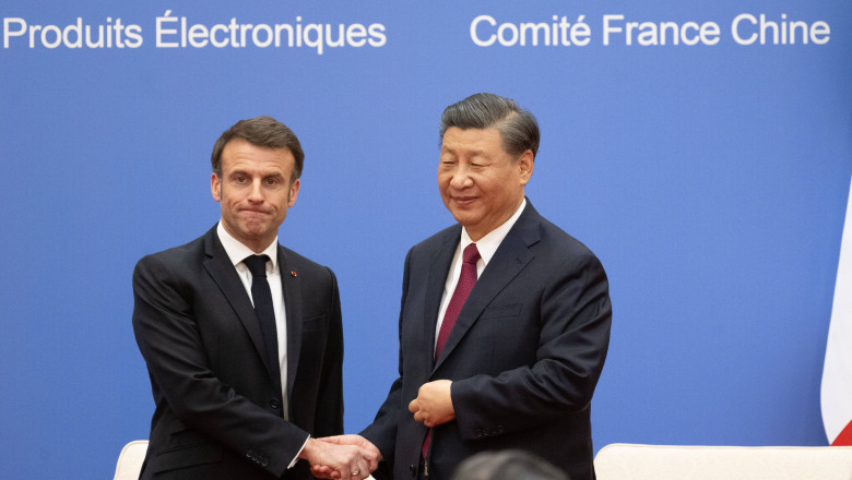 Macron nu l-a putut convinge pe Xi Jinping sa acuze Rusia de agresiune in Ucraina Imagine