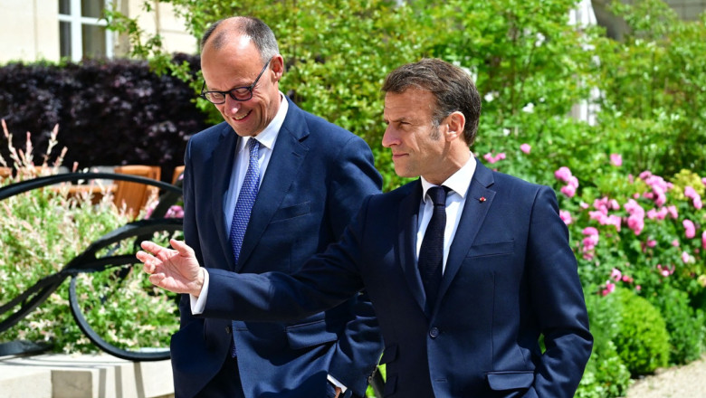 Macron si Merz au convenit sa infiinteze un „consiliu franco-german de aparare si securitate” Imagine