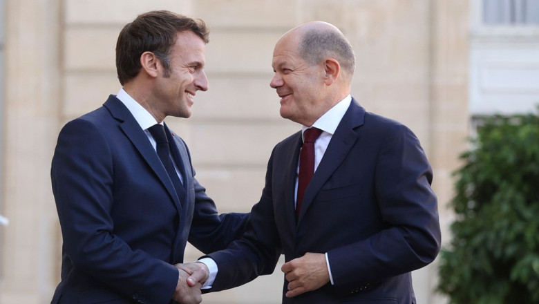 Macron si Scholz lanseaza un apel la intarirea „suveranitatii” UE Imagine