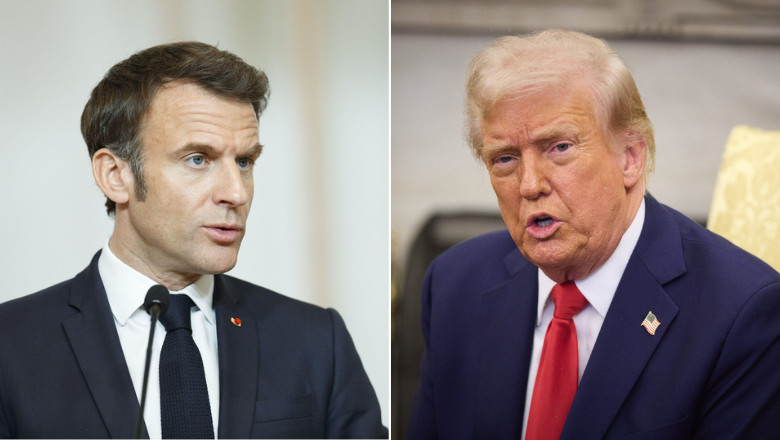 Macron spune ca a vorbit „de cateva ori” cu Trump despre armistitiul de 30 de zile in Ucraina: „Trebuie sa lucram cu totii” Imagine