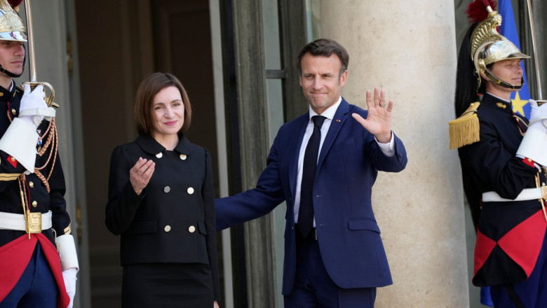 Macron vrea un raspuns rapid al UE la cererea de aderare a Republicii Moldova Imagine