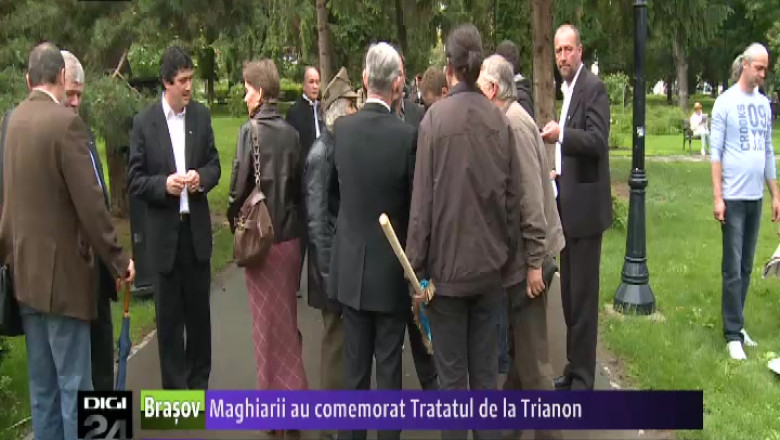 Maghiarii au comemorat Tratatul de la Trianon Imagine