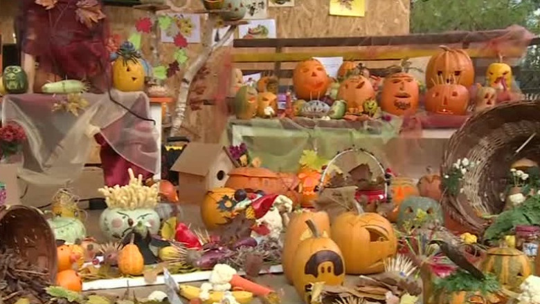 Magia toamnei, sarbatorita de copiii de gradinita Imagine