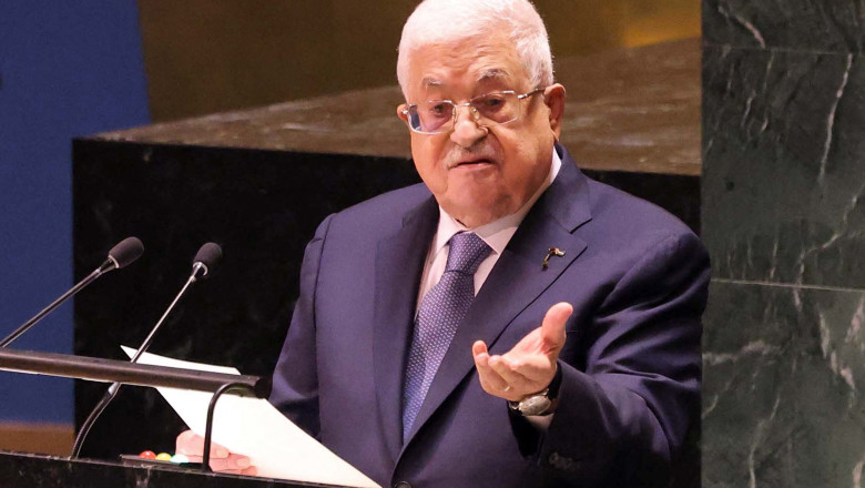 Mahmoud Abbas: Autoritatea Palestiniana „isi va reexamina” relatia cu SUA dupa veto-ul de la ONU Imagine