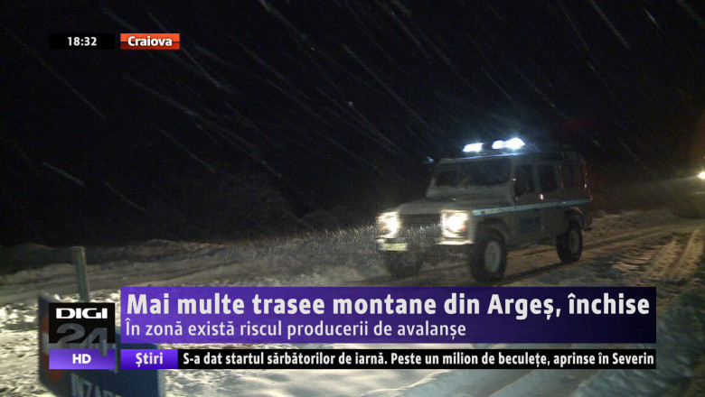 Mai multe trasee montane din Arges, inchise Imagine