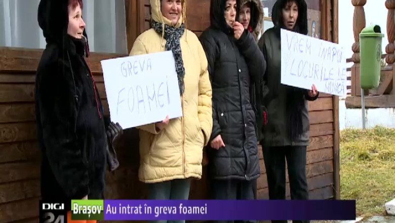 Mai multi fosti angajati ai unui hotel din statiunea Covasna au intrat de astazi in greva foamei Imagine