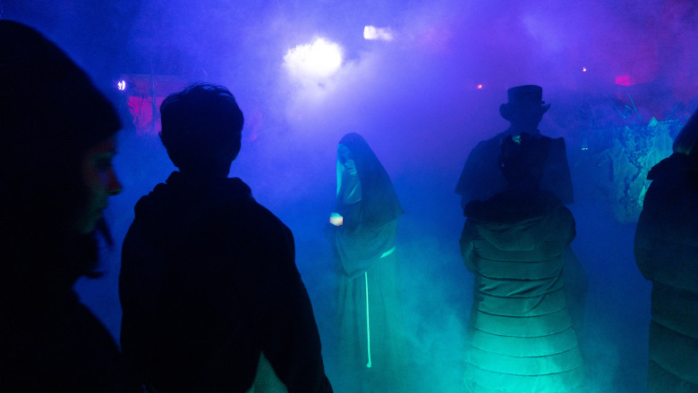 Mai multi participanti la o petrecere uriasa de Halloween, in Germania, au lesinat brusc. Ipoteza unui drog periculos, luata in calcul Imagine