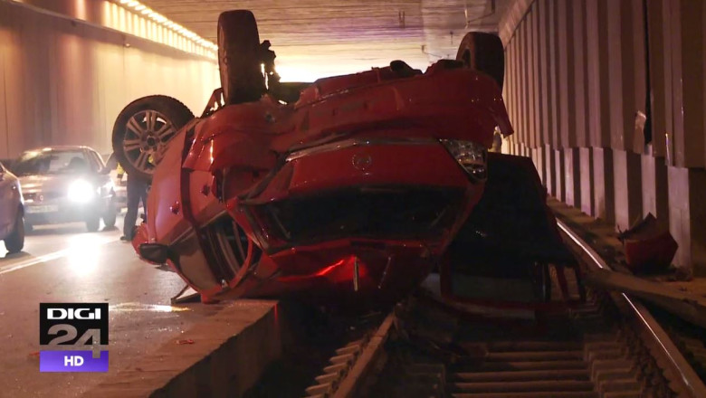 Mai putine accidente rutiere in Capitala. Soferii s-au speriat de amenzi Imagine