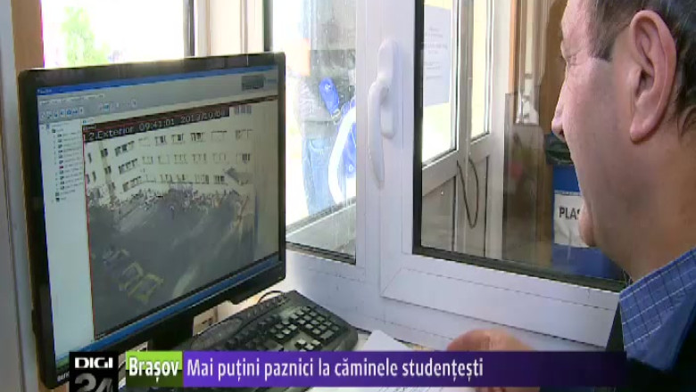 Mai putini paznici la caminele studentesti  Imagine
