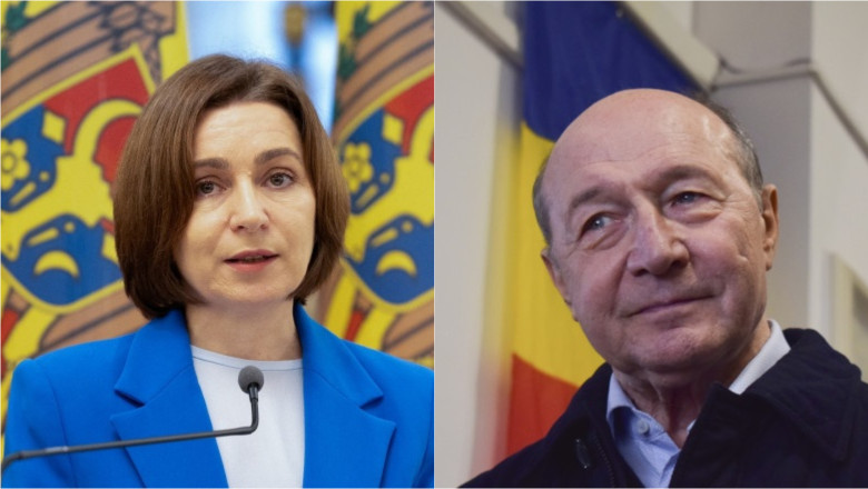 Maia Sandu a explicat de ce i-a restabilit acum cetatenia moldoveneasca lui Traian Basescu Imagine