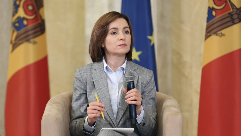 Maia Sandu avertizeaza ca Rusia vrea sa impiedice aderarea R. Moldova la UE: Tinta e sa schimbe guvernul de la Chisinau Imagine