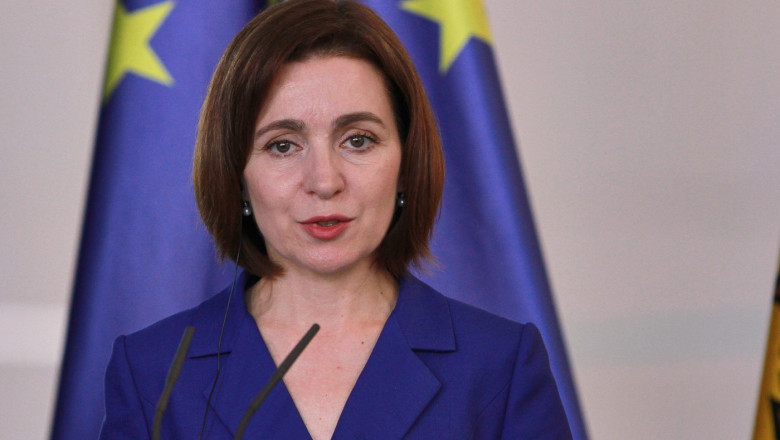 Maia Sandu avertizeaza: „Minciunile vor curge garla din partea trompetelor Kremlinului doar pentru a pune mana pe Moldova” Imagine