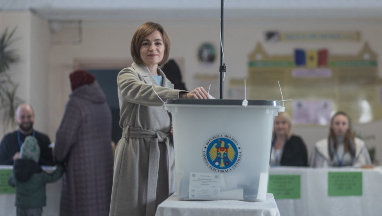 Maia Sandu castiga alegerile prezidentiale si devine singurul politician caruia moldovenii i-au incredintat direct doua mandate Imagine