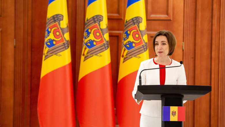 Maia Sandu, dupa ce rusii au bombardat Kiev: Brutalitatea, teroarea si uciderea civililor nevinovati trebuie sa inceteze imediat Imagine