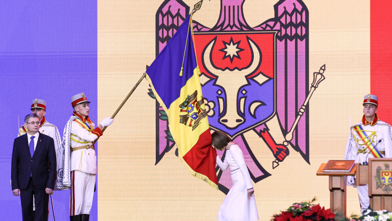 Maia Sandu isi incepe oficial cel de-al doilea mandat de presedinte. Lidera de la Chisinau a depus juramantul Imagine