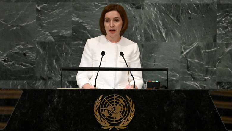 Maia Sandu la ONU: „Prezenta ilegala a trupelor militare ruse in regiunea transnistreana ne incalca neutralitatea” Imagine
