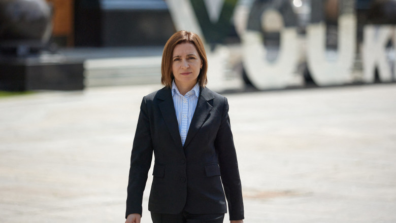 Maia Sandu: Nu exista niciun risc de razboi in Republica Moldova, cat timp Ucraina rezista in fata Rusiei Imagine