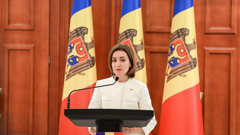 Maia Sandu, prima reactie dupa anuntul Comisiei Europene privind aderarea Moldovei la UE: Ne angajam sa muncim din greu Imagine
