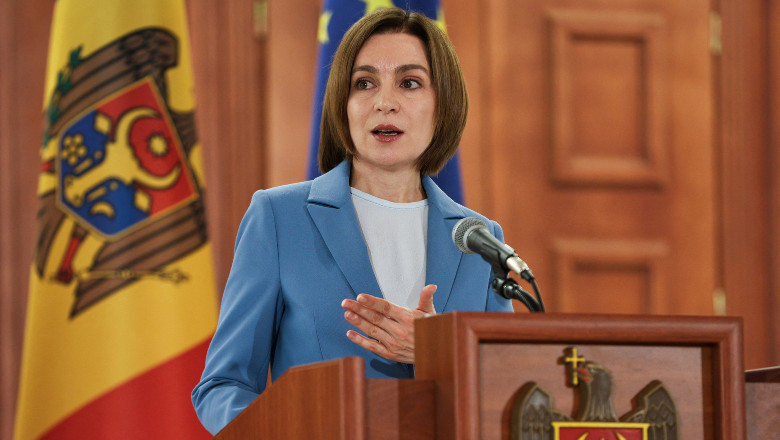 Maia Sandu spune ca Republica Moldova este pregatita pentru aderarea la UE: Urmatoarea etapa este blocata de refuzul Ungariei Imagine
