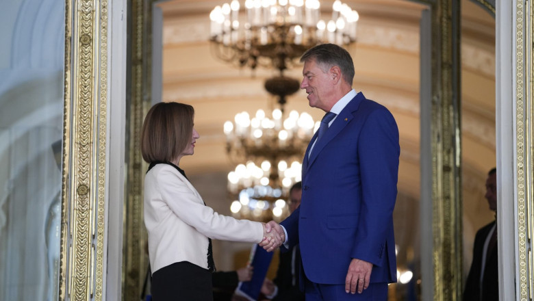 Maia Sandu vine joi in Romania si va fi primita la Cotroceni de Klaus Iohannis Imagine