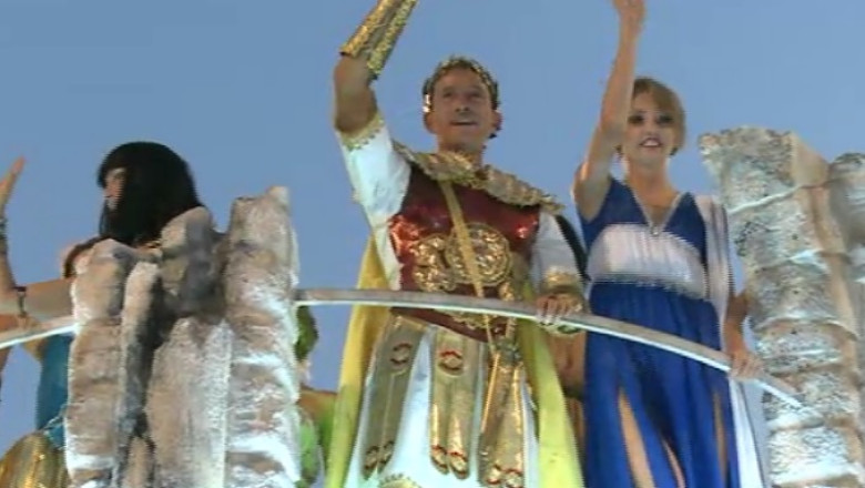 Mamaia, intre carnaval si proteste Imagine