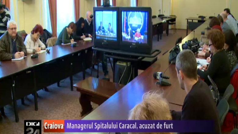 Managerul Spitalului Caracal, acuzat de furt Imagine